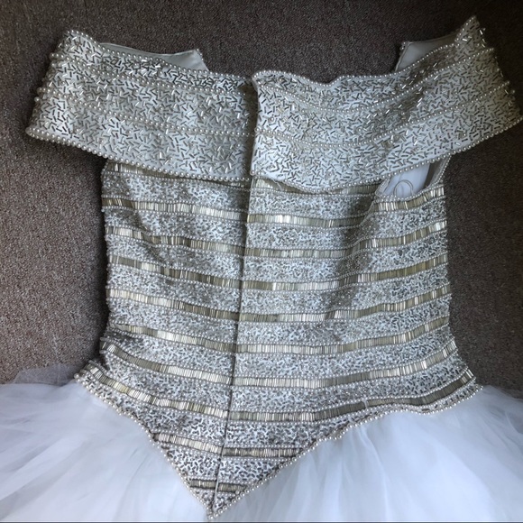 BEADED BALL GOWN - Picture 5 of 9